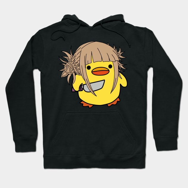 Toga, Duck with knife! Hoodie by Anime Meme's